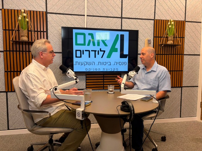 Nissan Dar and Ori Greenfeld in the Agam Leaderim energy webinar